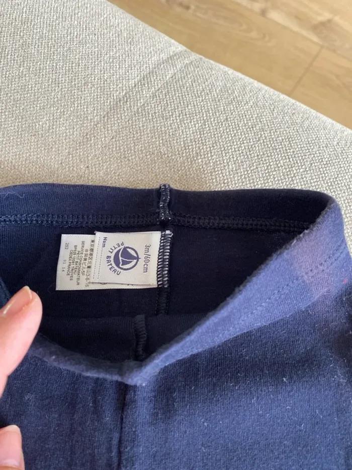 Legging petit bateau 3/6 mois - photo numéro 4