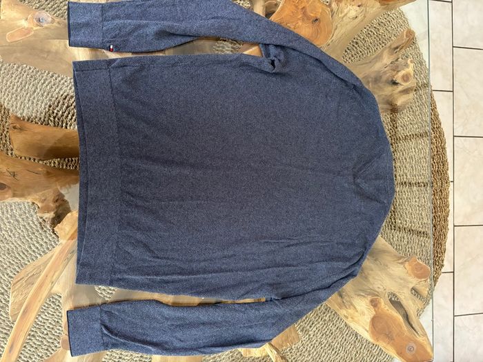 Pull bleu tommy hilfiger homme - photo numéro 6
