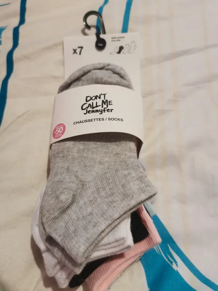 Lot de 7 paires de socquettes jennyfer  tailles unique