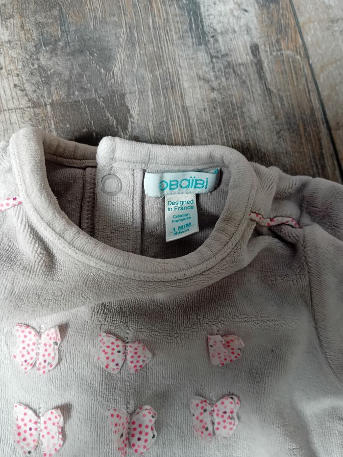 Pyjama obaïbi 1 mois - photo numéro 2