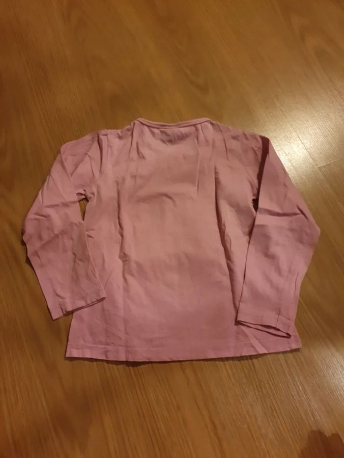 tee shirt reine des neiges Disney 4 à 5 ans - photo numéro 4