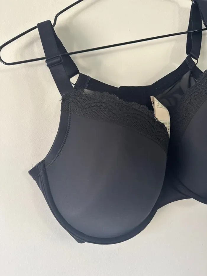 👚 soutien-gorges noir - avec rembourrage - 110 D - eco- neuf sans étiquette - photo numéro 2