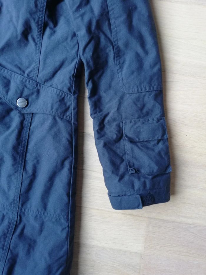 Long manteau veste Adidas vintage y2k gris capuche taille 36 femme - photo numéro 6