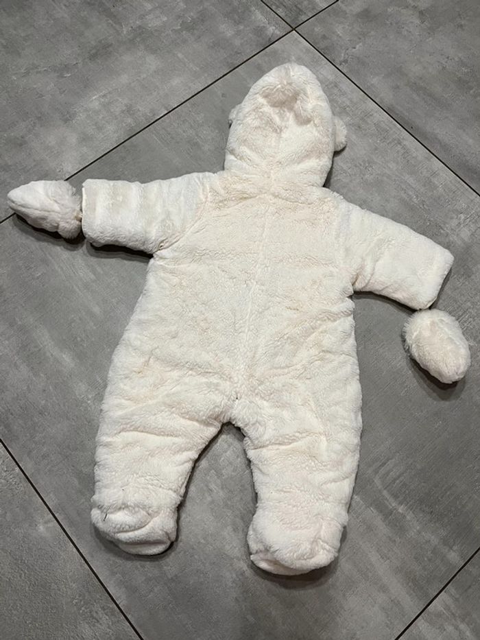 Combinaison absorba nounours/polaire 3 mois - photo numéro 5