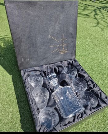 Service à whisky en cristal  baccarat klein