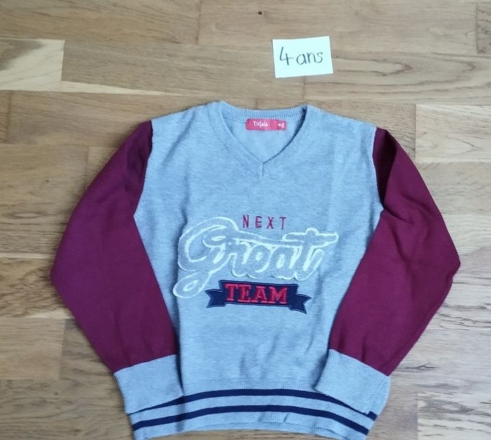 Pull garçon 4 ans