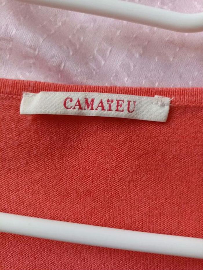 Pull femme col V - photo numéro 3