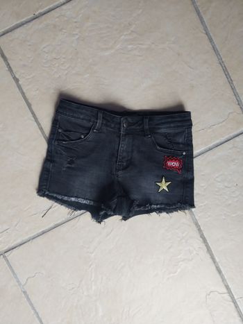Short en jean 10 ans fille