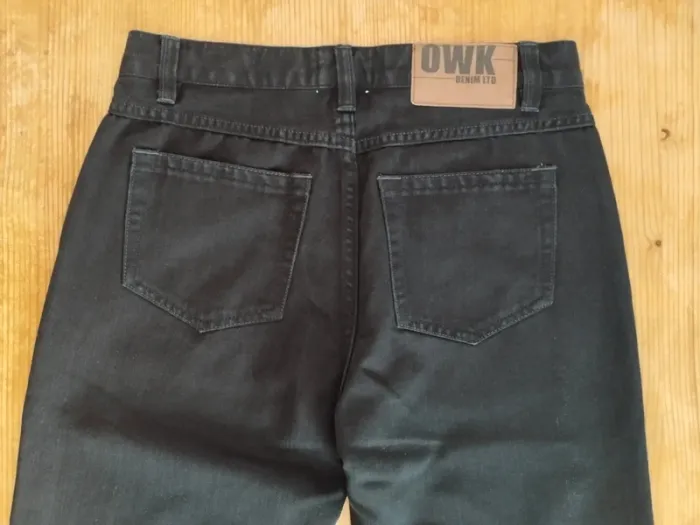 Jean noir droit homme - Look Y2K - taille 38 - OWK Denim LTD Comfort - photo numéro 4