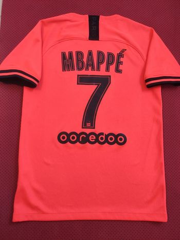 Maillot de foot Mbappe PSG, Jordan Authentique Officiel taille enfant 10/12 ans