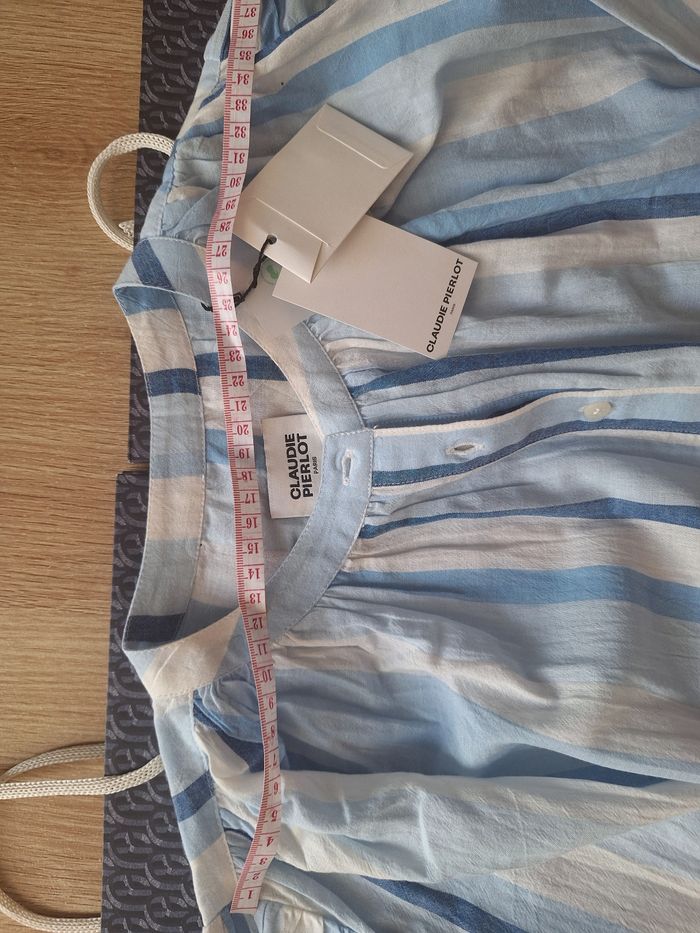 Blouse - 100% coton - multicolore -
Claudie Pierlot - photo numéro 8
