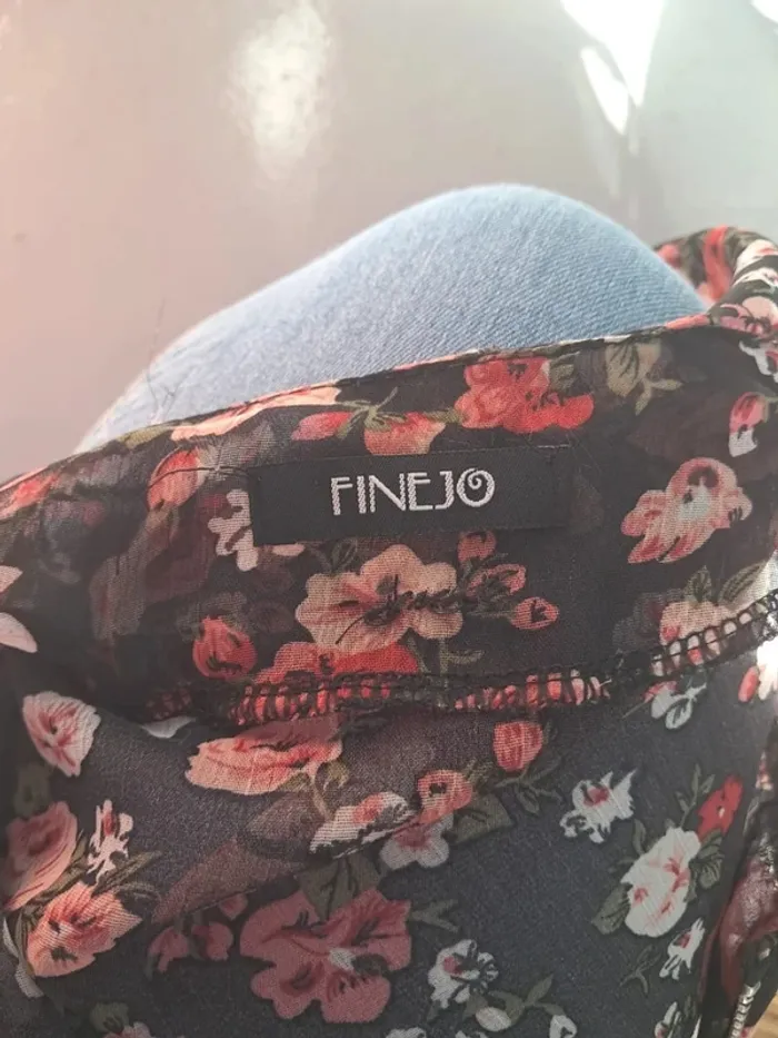 Veste à fleur transparente - photo numéro 4