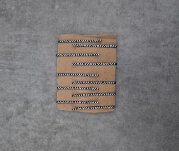 Lot barrettes lignées