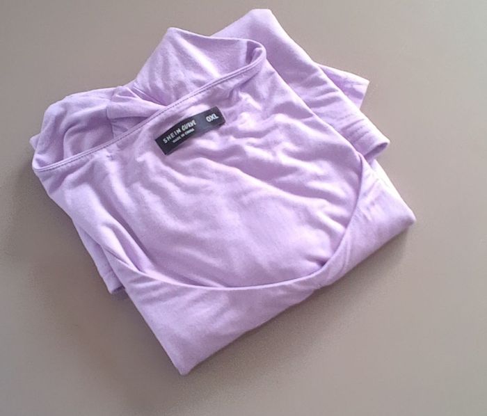 💜 Haut violet à manches longues – Shein – Taille XL – Femme - photo numéro 3