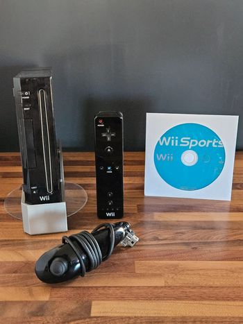 Nintendo Wii noir # Pack Wii Sports #