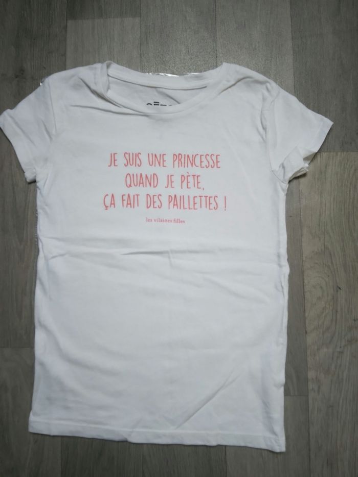 T-shirt fille 8 ans - photo numéro 1