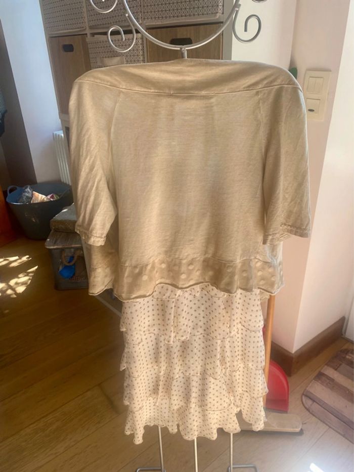 Ensemble 3pieces,Taille 36 robe la Fée Marabouthée - photo numéro 2