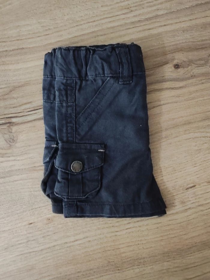 Short garçon marine 1 mois