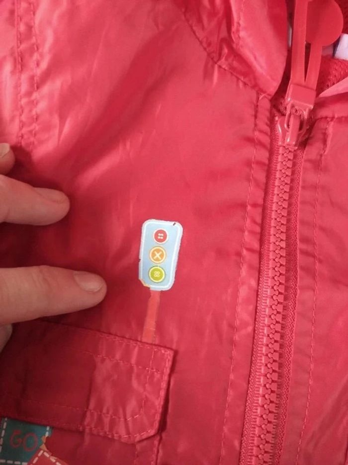 Imperméable veste blouson à capuche Garçon 6 mois Cars Disney Baby - photo numéro 14