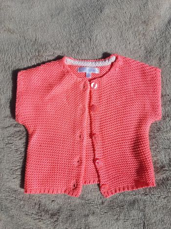 Gilet sans manches 1 mois