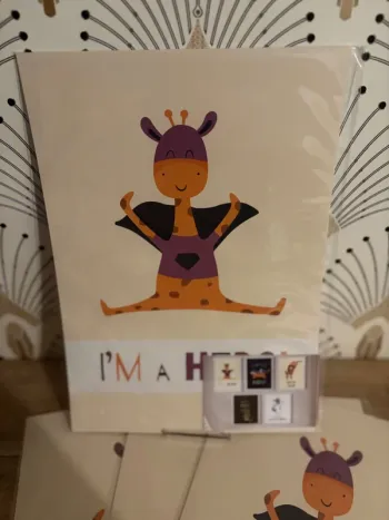 Affiches “Super Hero Jungle” pour chambre enfant