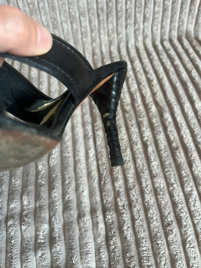 Mules noires - Yves saint Laurent - 37,5 - photo numéro 10
