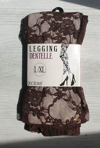 Legging dentelle