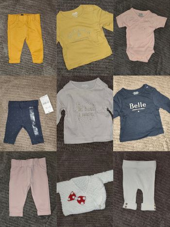 Lots  1mois fille