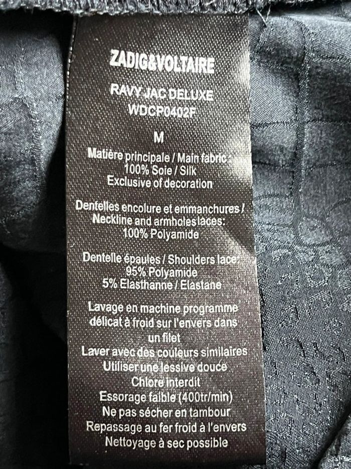 Robe en soie Zadig et Voltaire M - photo numéro 7