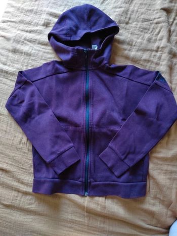 Sweat-shirt violet adidas 9/10 ans