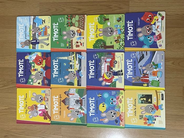 Lot 12 livres Timoté