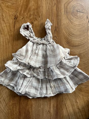 Haut à volants bébé fille