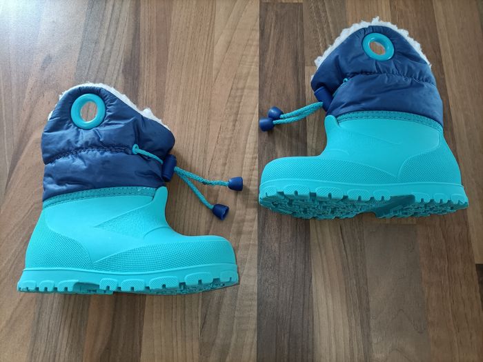 Bottes de ski bleu marine et turquoise 20/21 Decathlon - photo numéro 9