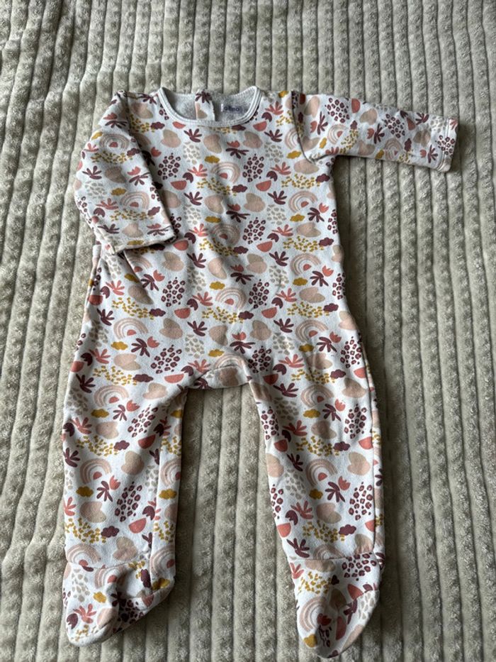 Pyjama gemo 18 mois filles dans les tons rose violet