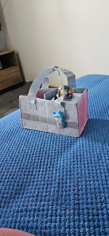 Sac de rangement pour tonies box neuf rose