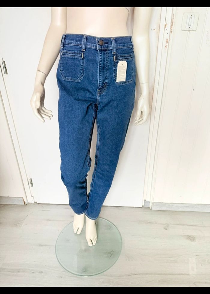 Jean Levi’s 724 Slim Straight – Taille 30/30 – Bleu classique – Neuf avec étiquette - photo numéro 14