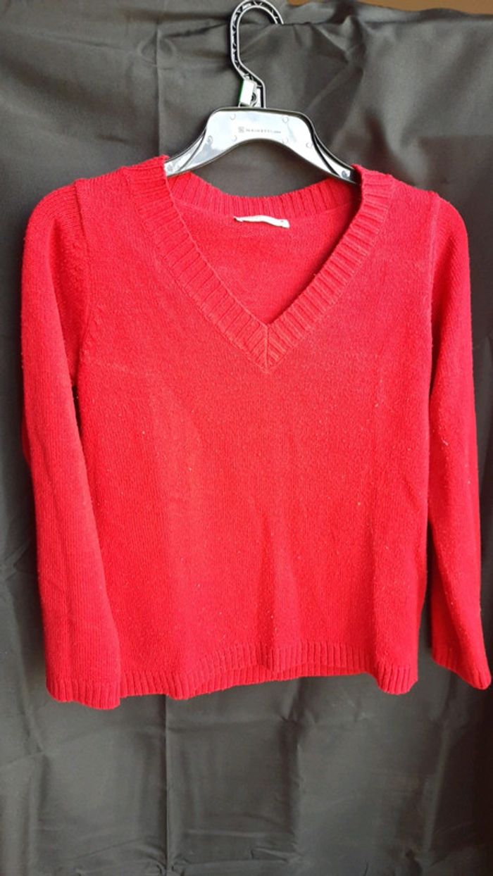 Pull rouge T38/40