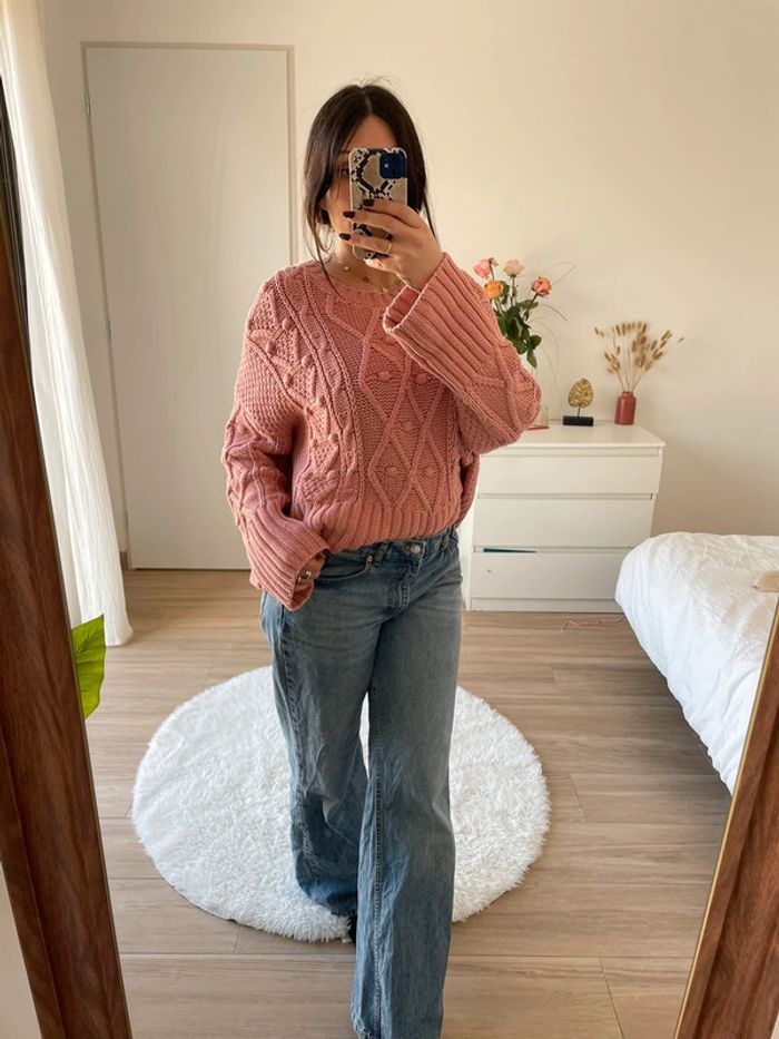 Pull épais en maille Zara - photo numéro 2