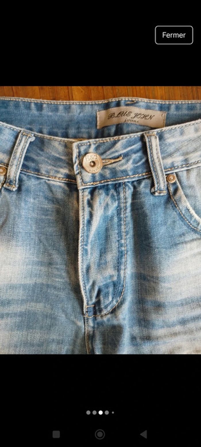 Bermuda jean homme B&J  taille P - photo numéro 6