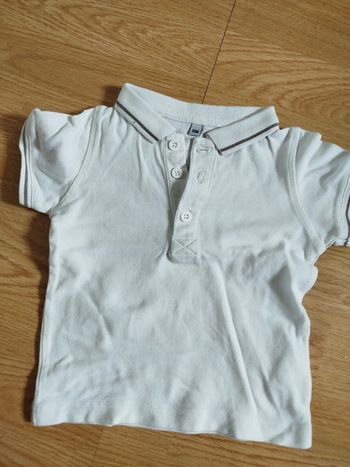 Polo blanc