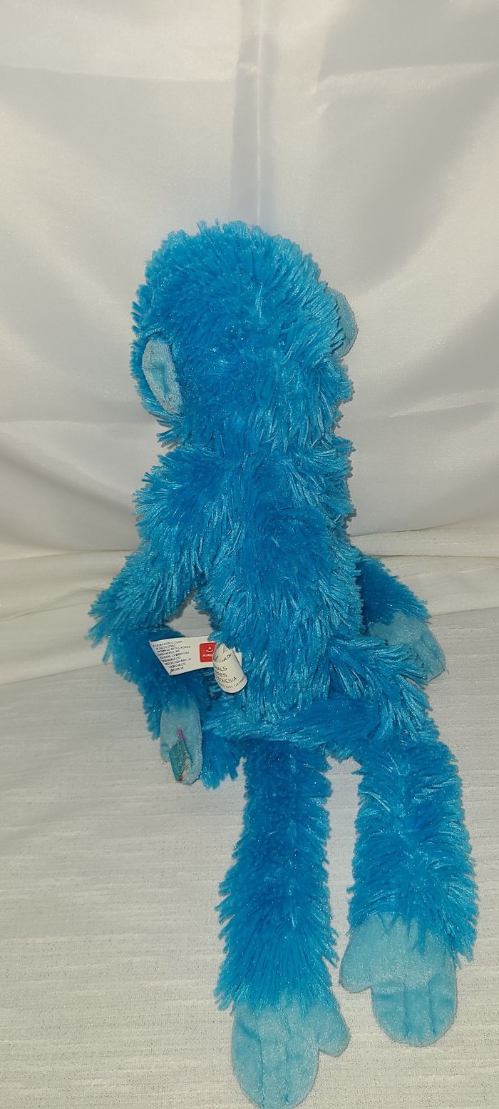 Peluche singe bleu AURORA - photo numéro 2