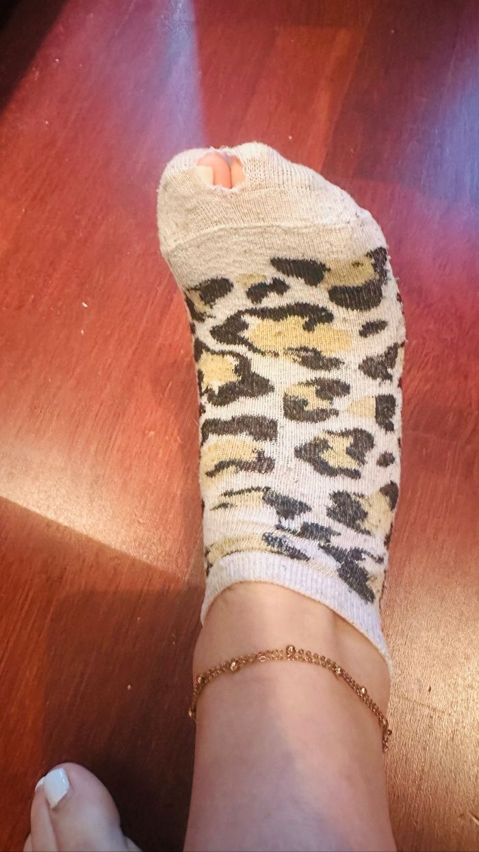 Chaussette léopard