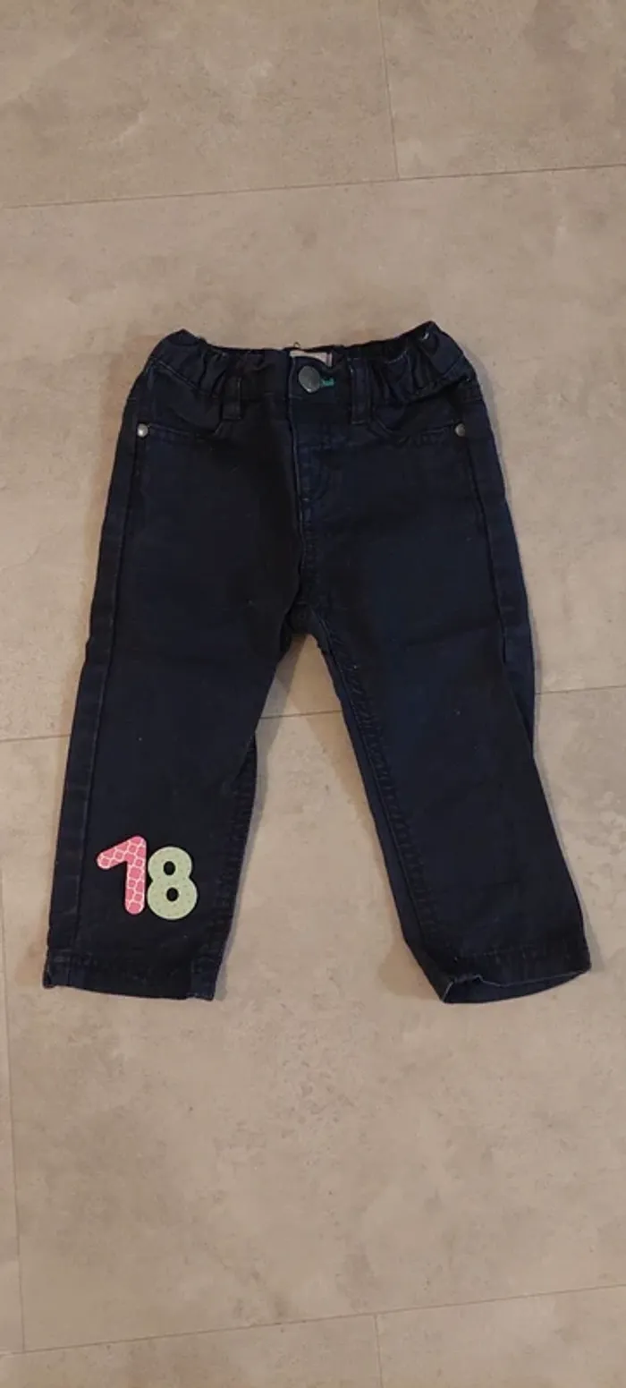 Pantalon grain de blé 18 mois