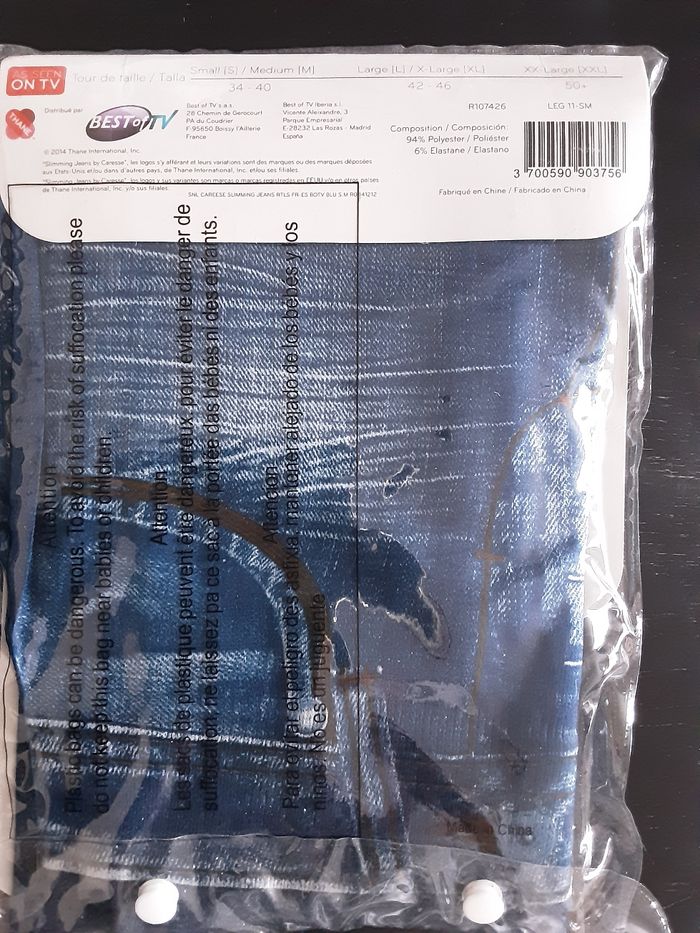 Jegging bleu - photo numéro 3