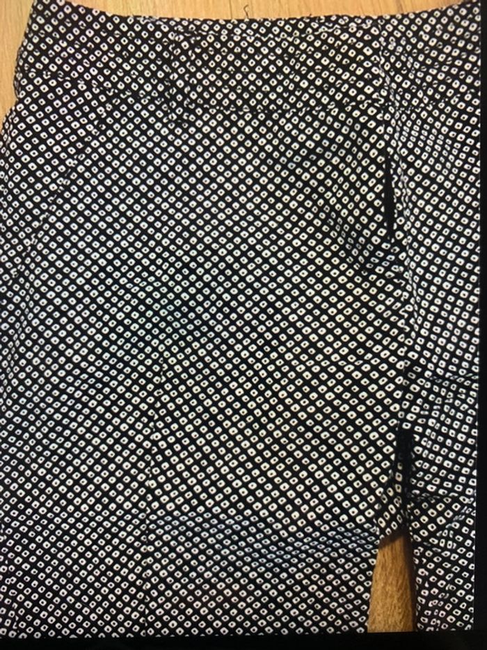 Pantalon habillé motif taille 34