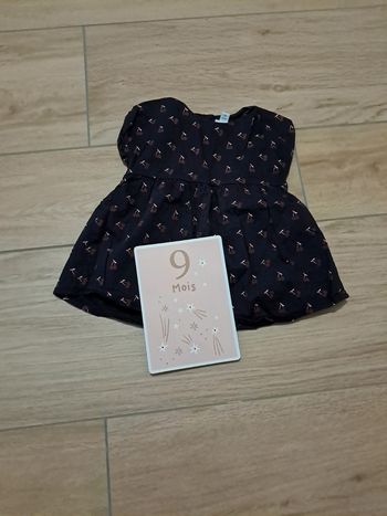 Robe été  9 mois ptit bisou