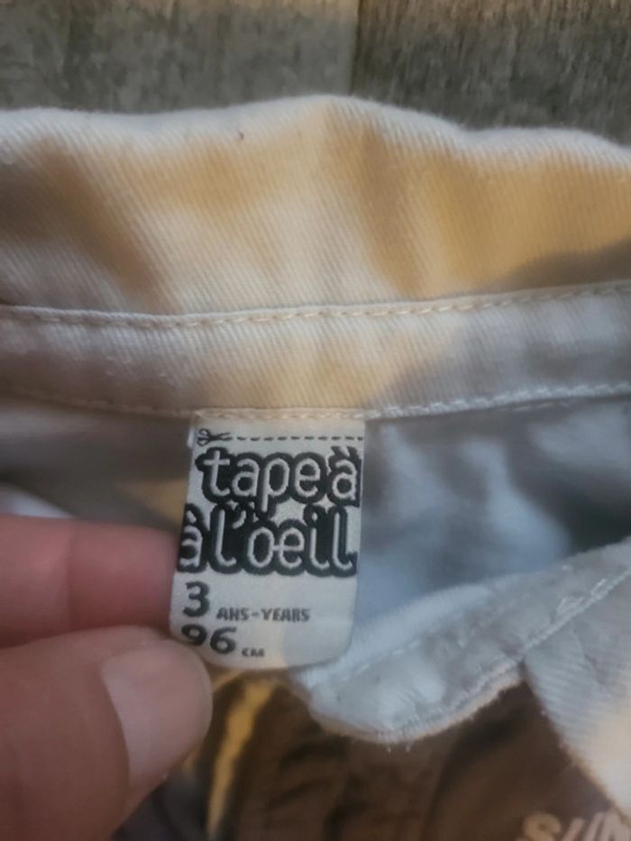 Polo manches longues tape à l'œil garcon 3ans - photo numéro 3