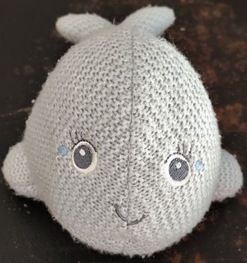 Peluche Baleine Bleue Mignonne et Douce