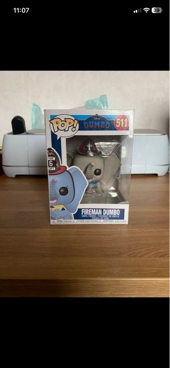 Funko pop fireman dumbo
