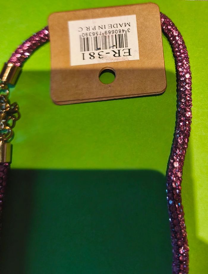 Parure collier et boucles d'oreilles - photo numéro 3